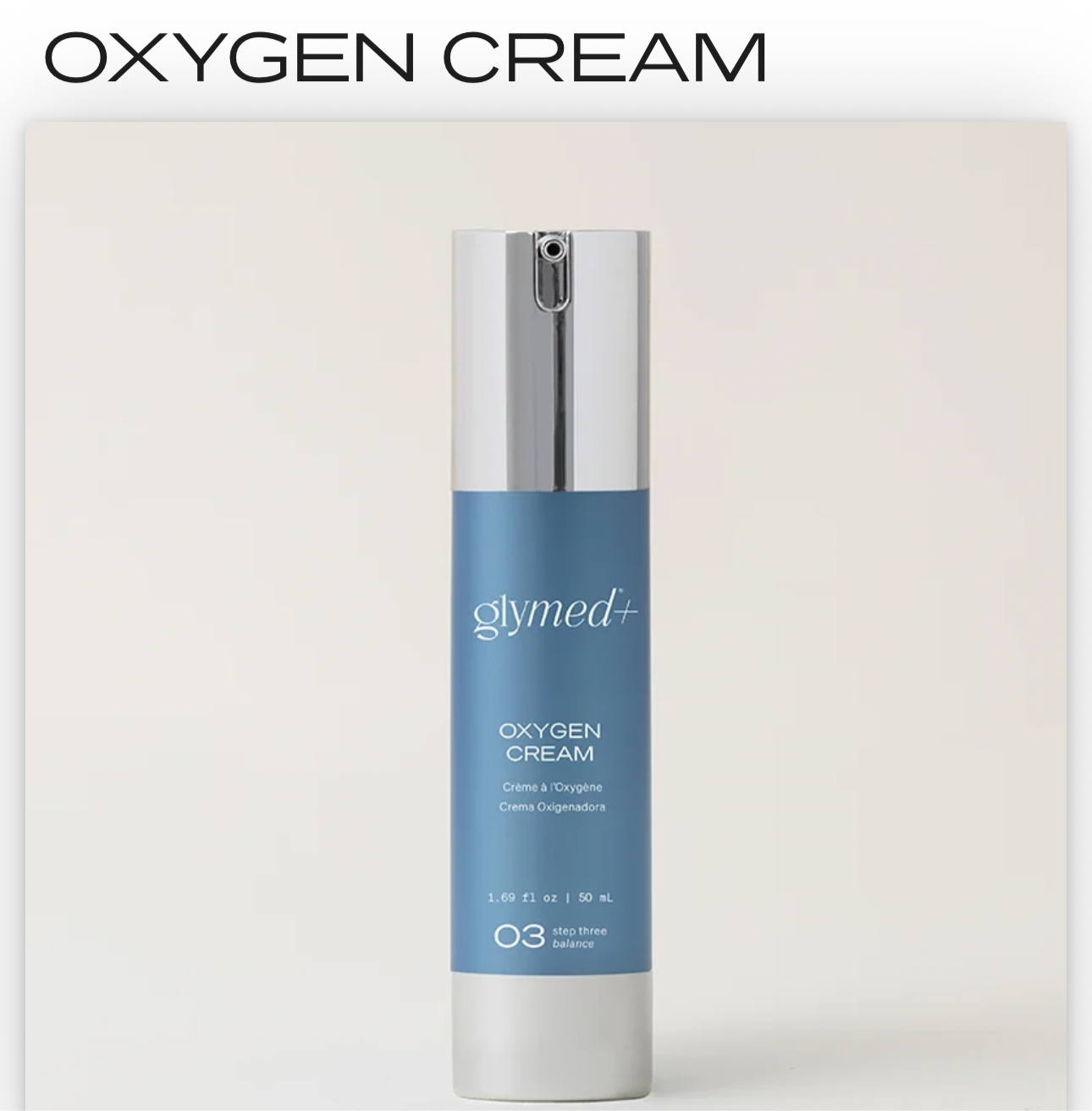 Glymed Plus Oxygen Duo