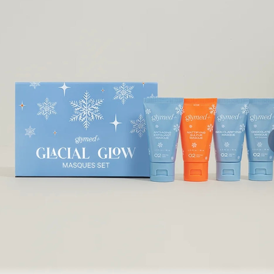 Glymed + Glacial Glow Holiday Masques Set