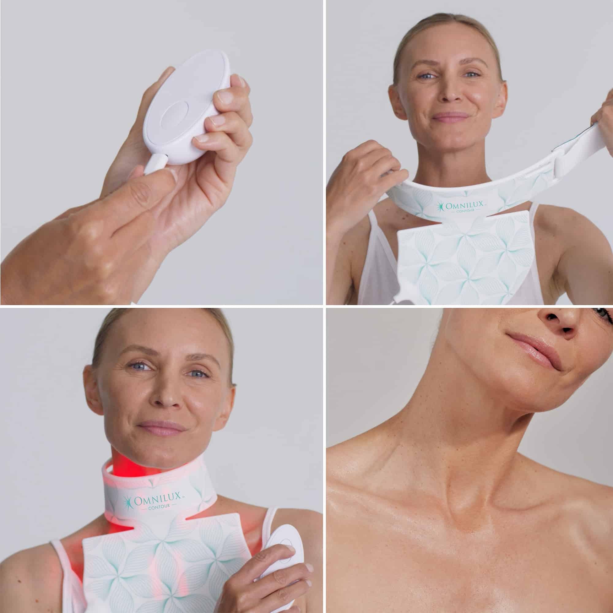 Omnilux Contour™ Neck & Décolleté LED Mask