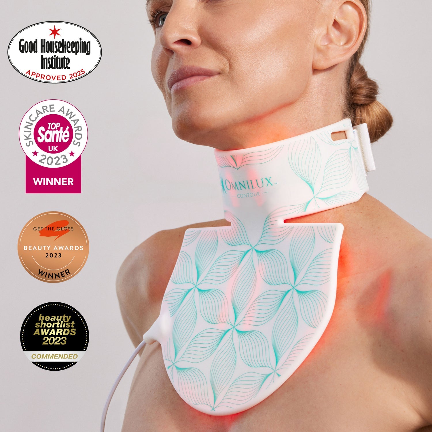 Omnilux Contour™ Neck & Décolleté LED Mask