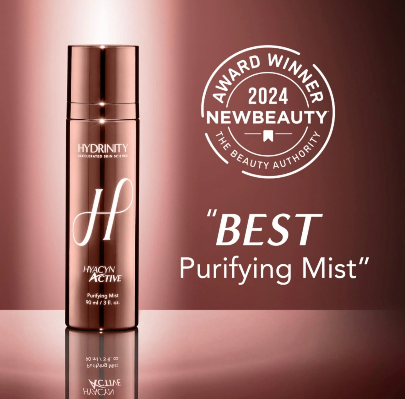 Hydrinity Hyacyn Active Spray - LIMTED EDITION (ROSE GOLD)