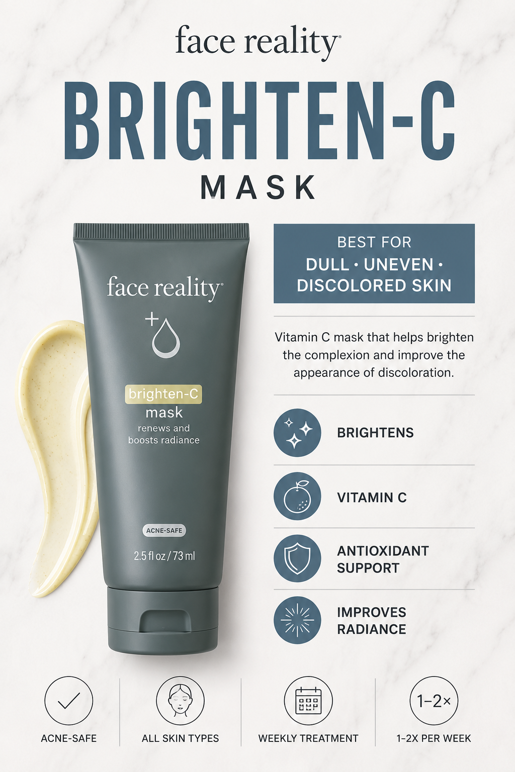 Face Reality Brighten-C Mask | Taylor Caswell Aesthetics