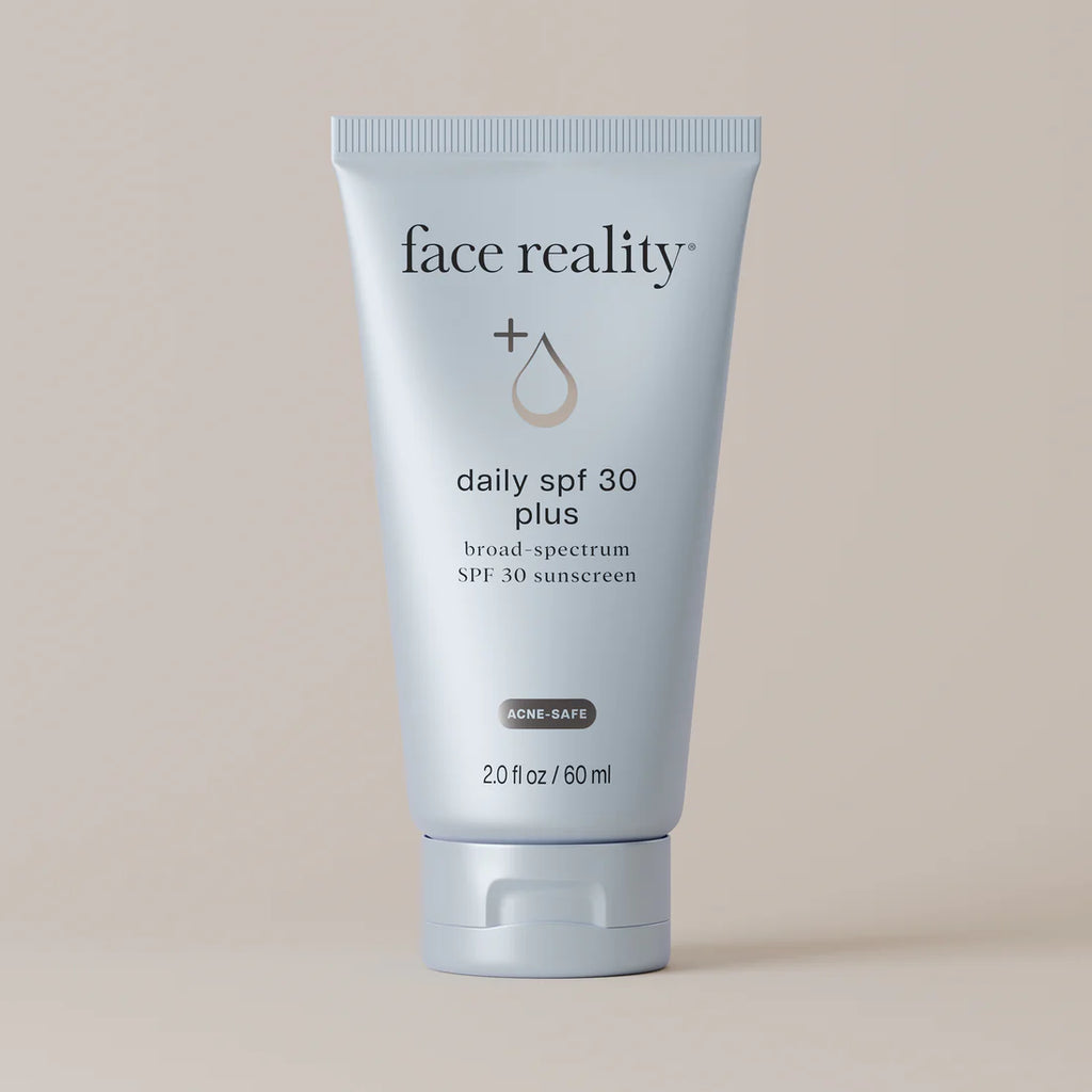 Face Reality Daily SPF 30 Plus | Lightweight Acne-Safe Mineral-Free Sunscreen | Taylor Caswell Aesthetics