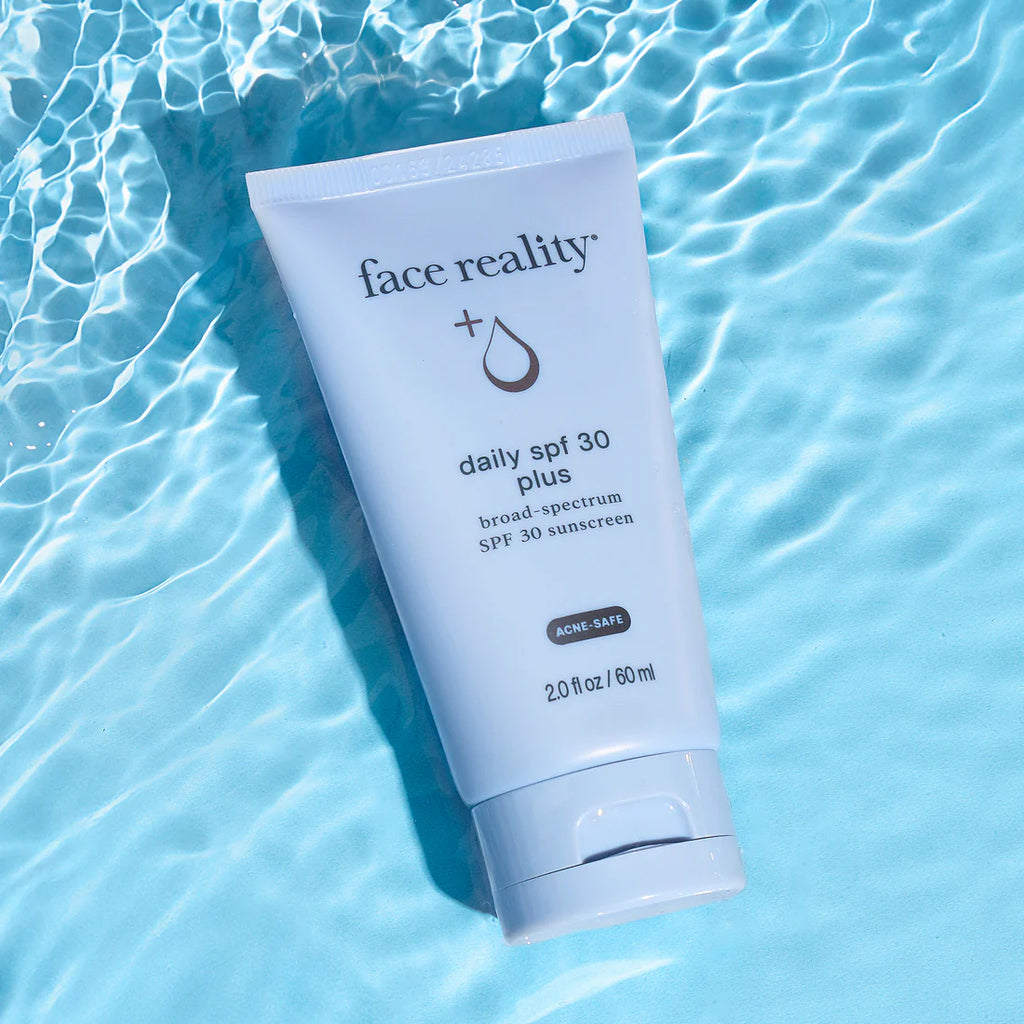 Face Reality Daily SPF 30 Plus | Lightweight Acne-Safe Mineral-Free Sunscreen | Taylor Caswell Aesthetics