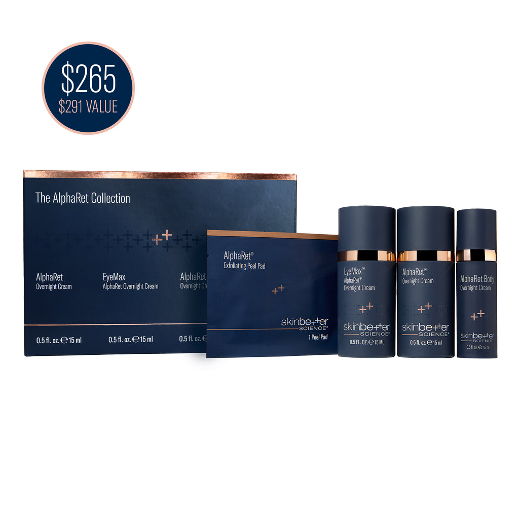 Skinbetter The AlphaRet Collection Set | Retinoid Skincare Duo for Radiant Skin ($291 value)