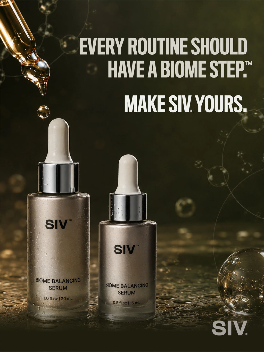 SIV Biome Balancing Serum | Microbiome Support Hydrating Serum