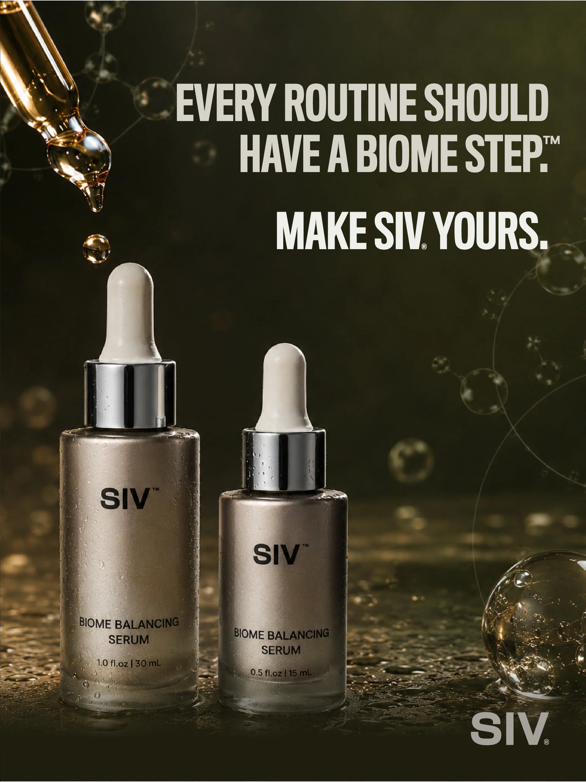 SIV Biome Balancing Serum | Microbiome Support Hydrating Serum